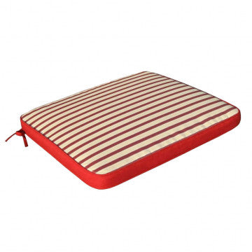 Cuscino seduta sfoderabile in poliestere idrorepellente 50x45 cm