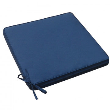 Cuscino seduta quadrato sfoderabile idrorepellente poliestere 45x50cm