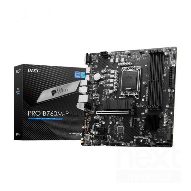 Scheda Madre MSI B760M-P Socket 1700 DDR5