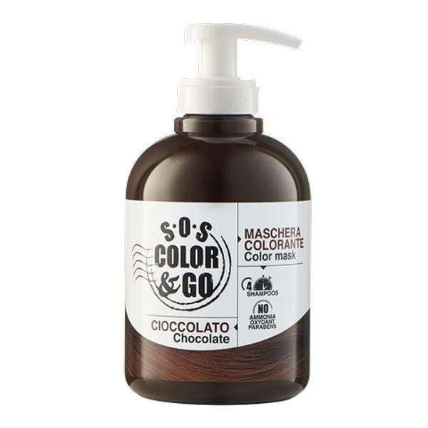 ALAMA SOS COLOR & GO MASCHERA COLORANTE CIOCCOLATO 300 ML
