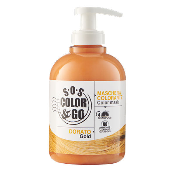 ALAMA SOS COLOR & GO MASCHERA COLORANTE DORATO 300 ML