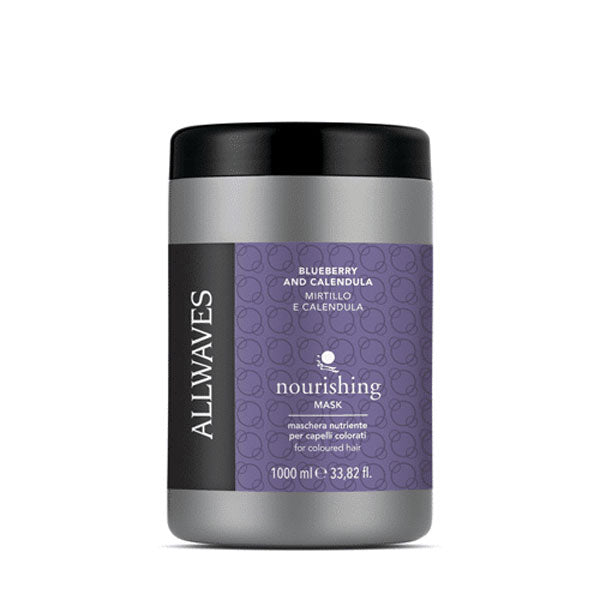 ALLWAVES MASCHERA NUTRIENTE MIRTILLO+CALENDULA 1000 ML
