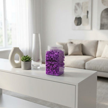 Sassolini decorativi viola 5-10 mm, confezione da 550 g