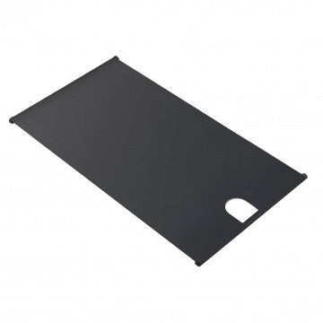 Piastra in ghisa rettangolare 41,5 x 22 cm per barbecue
