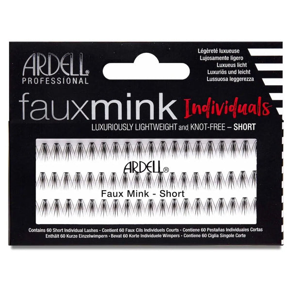 ARDELL CIGLIA FINTE 60085 FAUX MINK SHORT BLACK KNOT-FREE