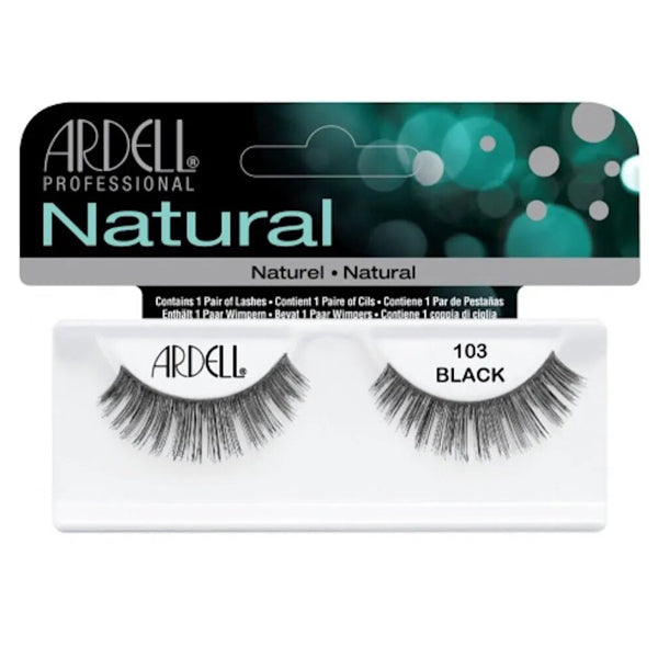 ARDELL CIGLIA FINTE 65084 NATURAL STRIP LASHES 103 BLACK