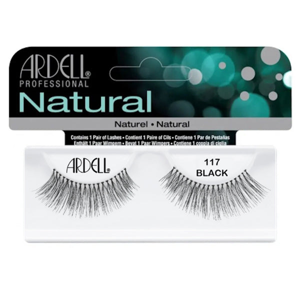 ARDELL CIGLIA FINTE 65005 NATURAL STRIP LASHES 117 BLACK
