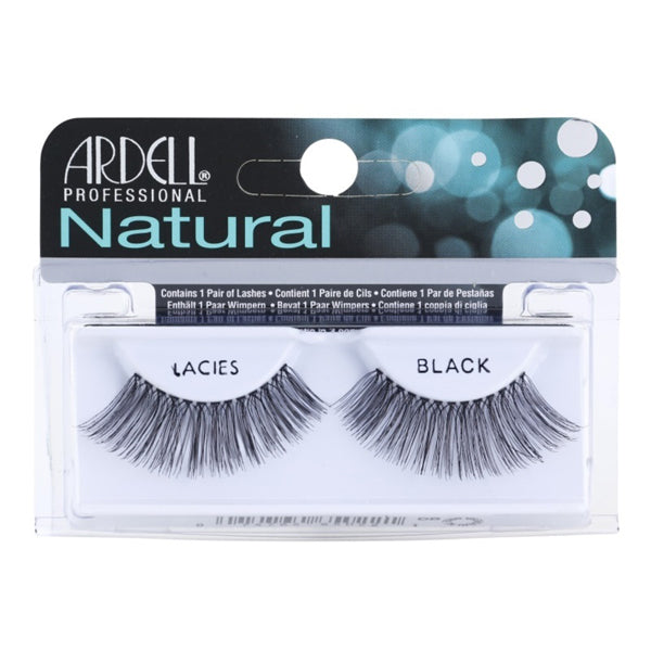 ARDELL CIGLIA FINTE 65022 NATURAL STRIP LASHES LACIES BLACK
