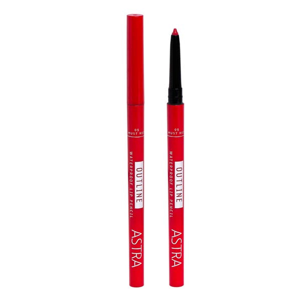 ASTRA MATITA LABBRA OUTLINE WATERPROOF MUST RED 05