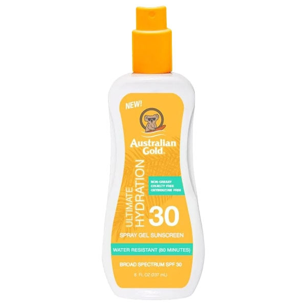 AUSTRALIAN GOLD ULTIMATE HYDRATION SPRAY GEL SPF 30 237 ML