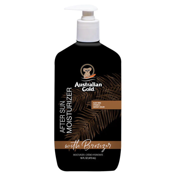 AUSTRALIAN GOLD AFTER SUN MOISTURIZER WITH BRONZER 473 ML
