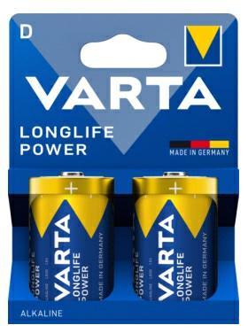 Pile Torcia D Longlife Power Alcaline 2 Pezzi