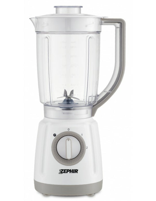 Frullatore Zephir 1,5 Lt Acciaio 800W Bianco