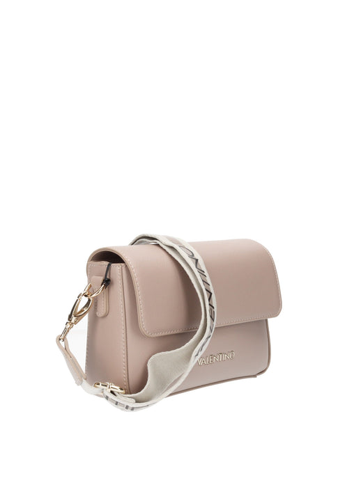 Valentino Bags Zero Borsa A Tracolla In Ecopelle Con Patta Chiusura E Due Tracolle Intercambiabili 22x15x6 Cm