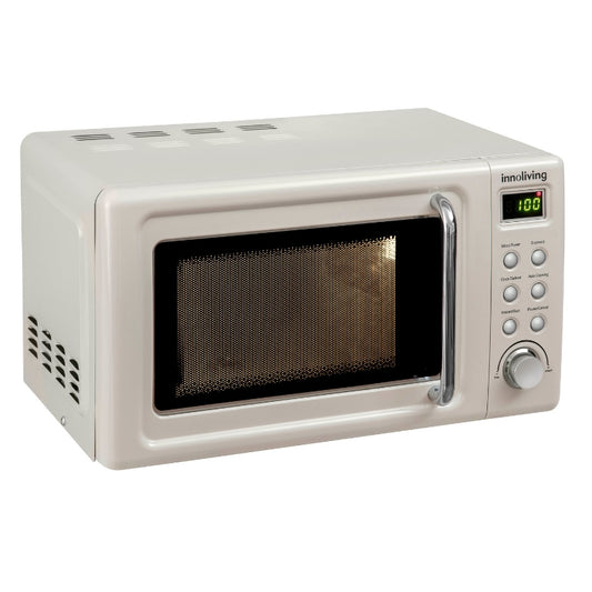 Forno Microonde Vintage Grill 20L 800+700W Beige
