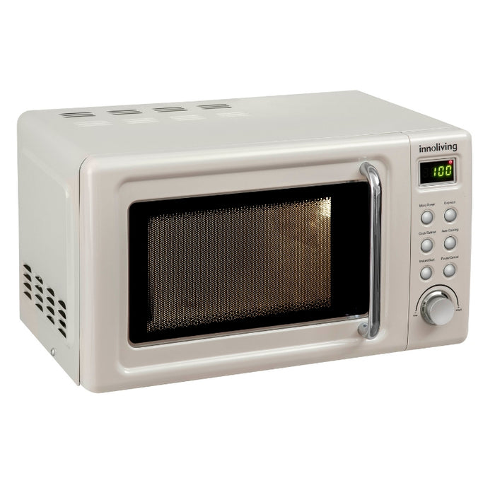Forno Microonde Vintage Grill 20L 800+700W Beige