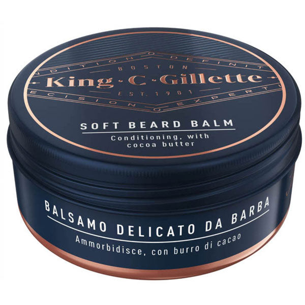 Gillette King C. Balsamo Delicato Da Barba 100 Ml