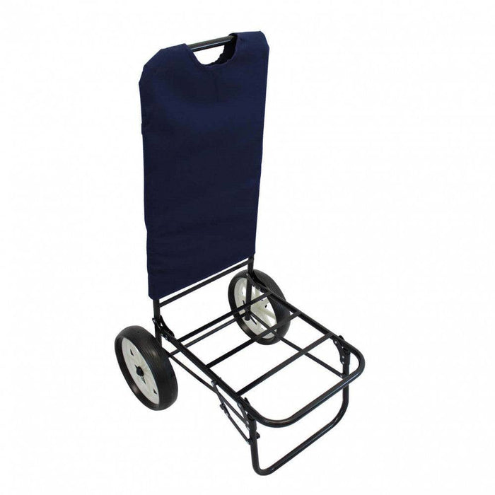 Sdraio Comfort con Struttura Bianca e Textilene Azzurro