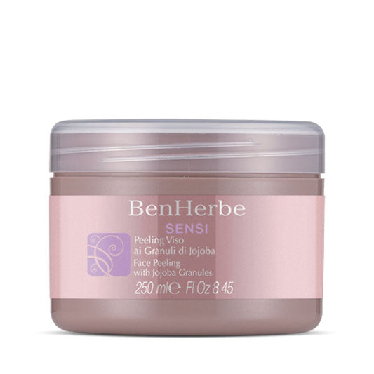 Benherbe Sensi Peeling Viso Ai Granuli di Jojoba 250 Ml