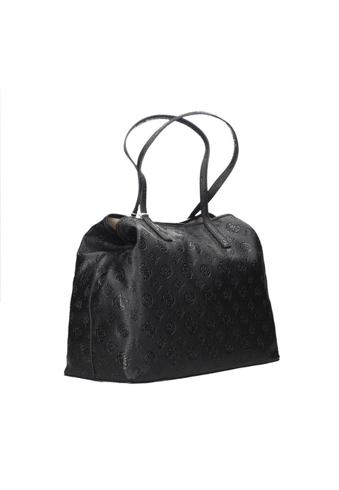 Borsa a Spalla GUESS Vikky in Ecopelle con Chiusura a Calamita, Pochette Interna con Cerniera Dimensioni 40x31x18 cm