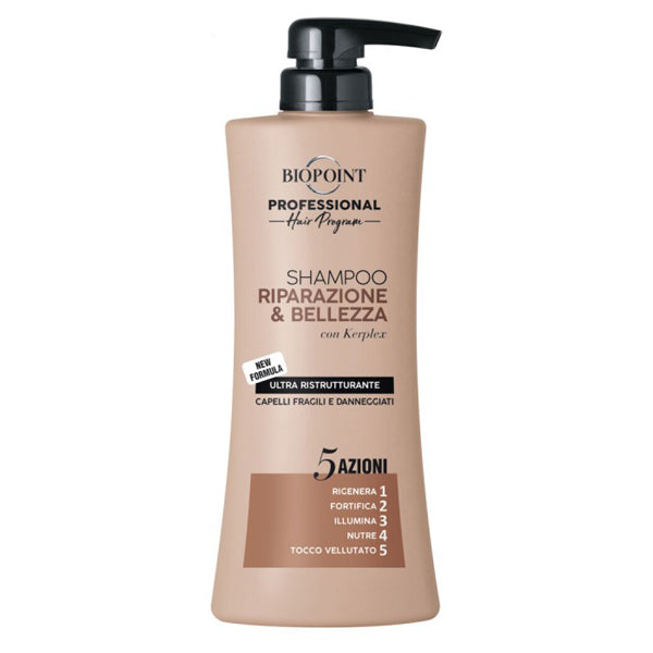 BIOPOINT PROFESSIONAL RIPARAZIONE E BELLEZZA SHAMPOO 400 ML