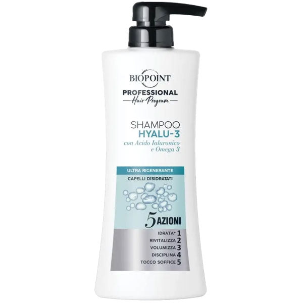 BIOPOINT PROFESSIONAL SHAMPOO HYALU-3 CAPELLI DISIDRATATI 400 ML