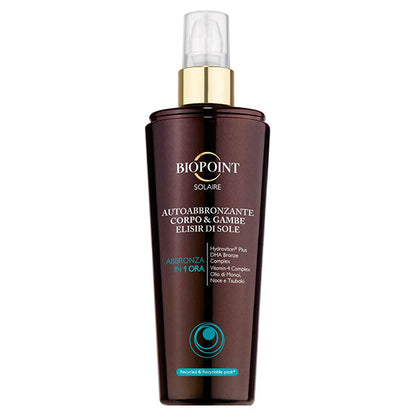 Biopoint Solaire Autoabbronzante Corpo&Gambe Elisir Sole 150 Ml