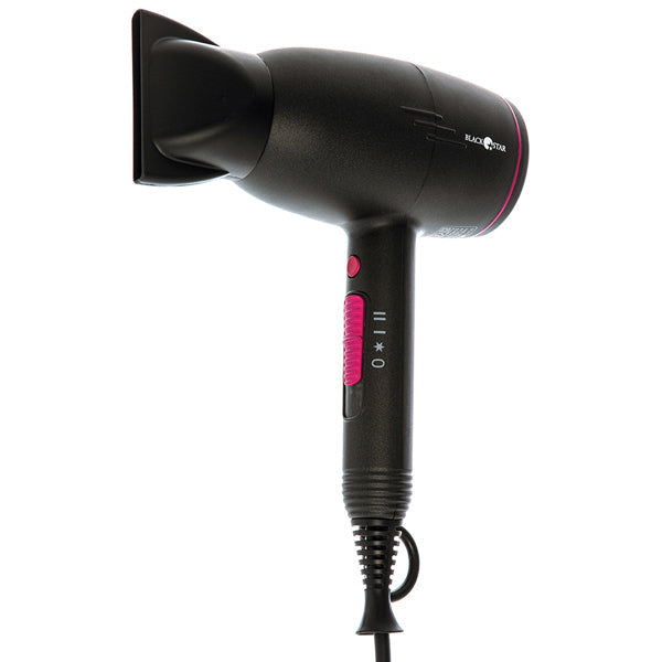 BLACKSTAR ASCIUGACAPELLI VIOLET COMPACT MANICO STILO 369-002