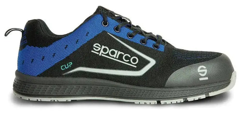 Scarpa da Lavoro Sparco Cup S1P Nero/Blu: Sicurezza e Comfort per Ogni Professionista Scarpe SPARCO   