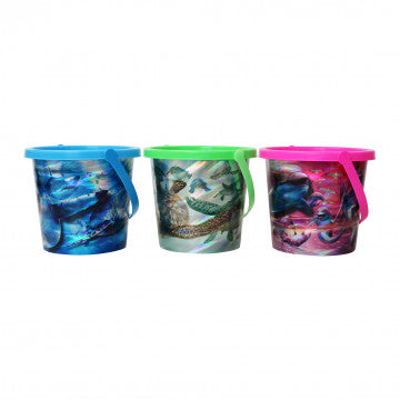 Secchiello in plastica con manici laterali diametro 21 cm altezza 18,5