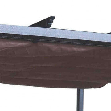 Telo gazebo rettangolare in poliestere 180 gr colore tortora 3x3