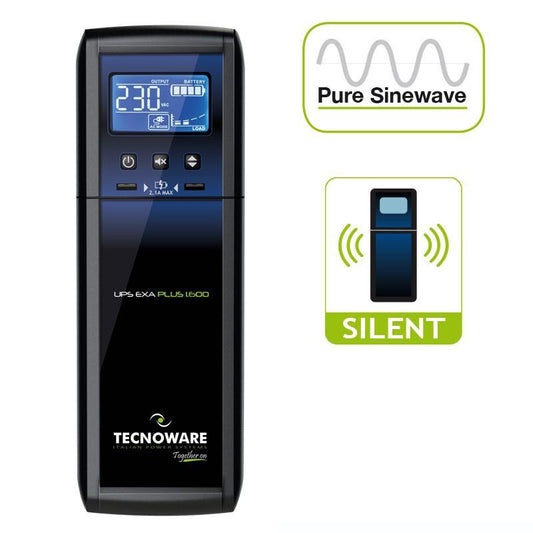UPS Tecnoware Exa Plus 1600VA 1120W 4 Uscite IEC