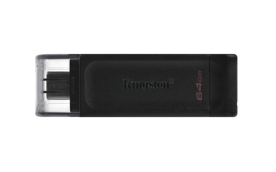 Pennetta USB Kingston 64GB Type-C 3.2 Nero
