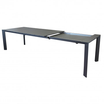 Tavolo alluminio verniciato struttura estendibile 165/215 x 85 cm
