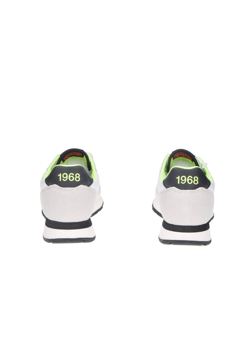 Sun68 Tom Fluo Sneakers in Camoscio con Lacci Sottopiede Imbottito in Tessuto Fondo in Gomma Z45102