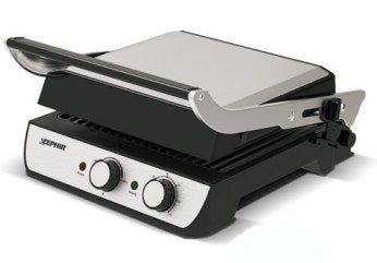 Bistecchiera Elettrica Apertura 180° Piastre Amovibili 2000W