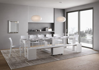 Itamoby Consolle Evolve Allungabile con Panca Integrata