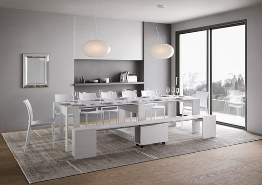 Itamoby Consolle Evolve Allungabile con Panca Integrata
