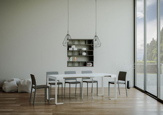 Itamoby Consolle Estensibile Tecno con Struttura Bianca e Design Innovativo