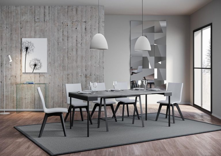 Consolle Allungabile Banco Evolution con Telaio Antracite