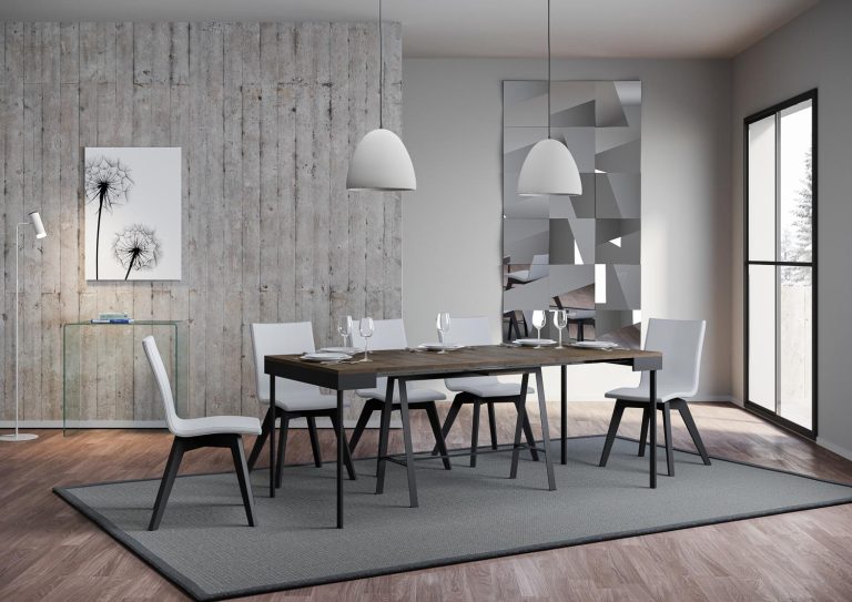 Consolle Allungabile Banco Evolution con Telaio Antracite