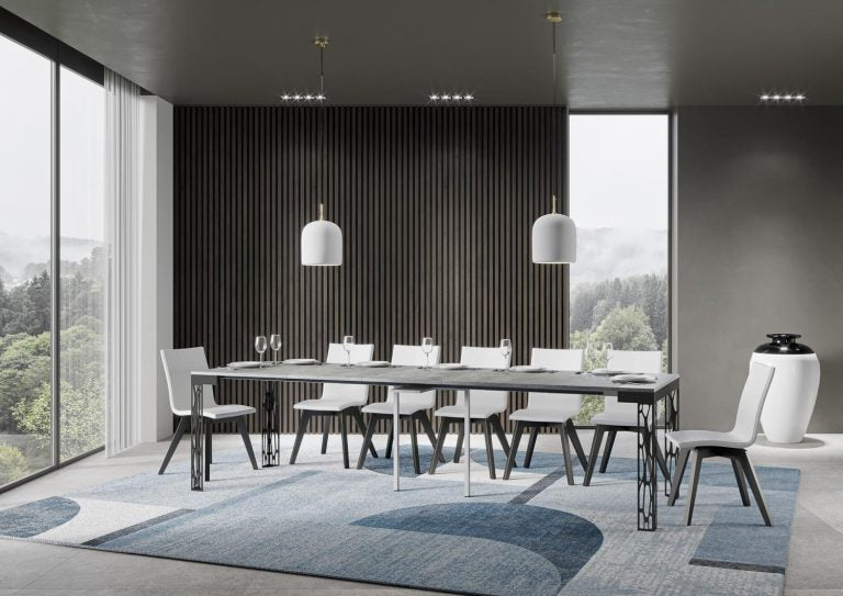 Consolle Estensibile Ghibli Evolution con Struttura in Ferro Antracite