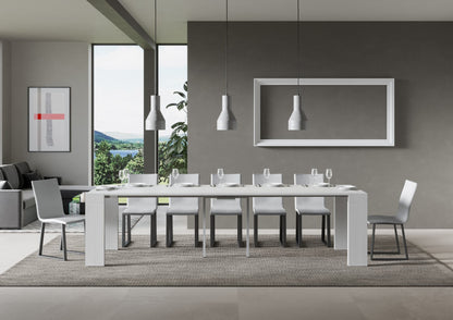 Consolle allungabile Roxell diverse misure Consolle Italy Hobby Shop Solution 90x40/300 Bianco Frassino 