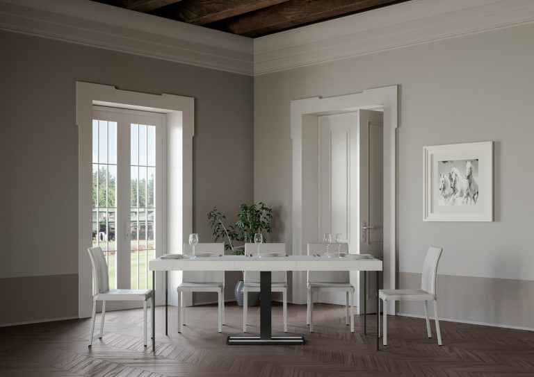 Consolle allungabile Capital in Antracite con Telaio Robustissimo