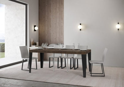 Itamoby Consolle Allungabile Flame con Struttura Antracite