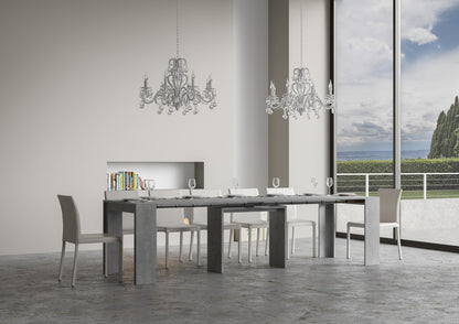 Consolle allungabile Mia diverse misure Consolle Italy Hobby Shop Solution 90x42/302 CEMENTO 