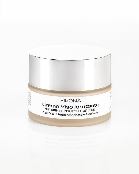 EIKONA CREMA VISO PELLISENSIBILI OLIO ROSA E ALOE VERA 50 ML