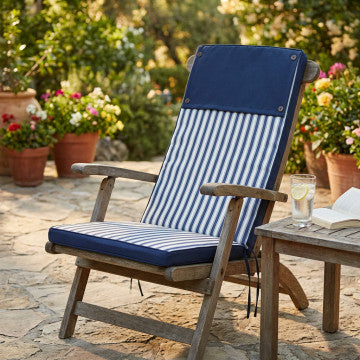 Cuscino poliestere sfoderabile idrorepellente 113x49 cm spessore 4