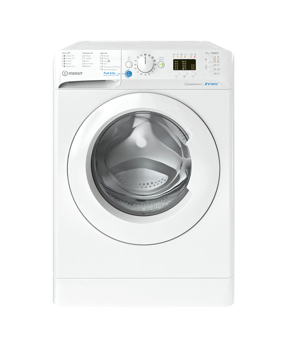 Lavatrice Indesit 7 kg 1000 Giri Bianca Display LED