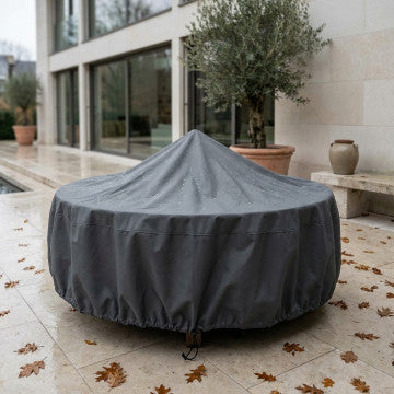 Telo copertura per tavolo rotondo diametro 160 cm altezza 60 cm